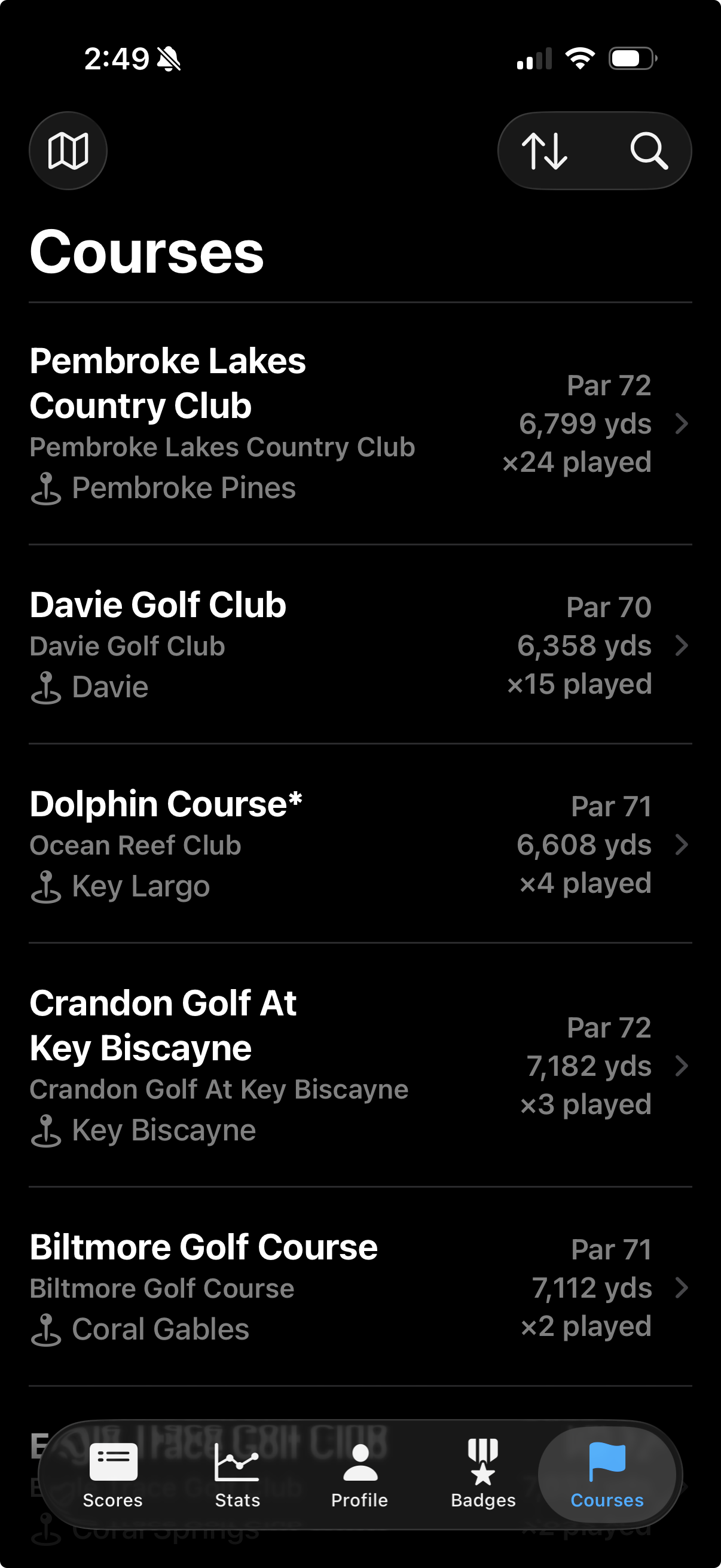 Condor Caddie screenshot